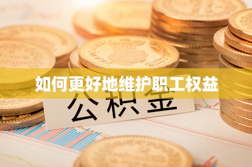 全国如何更好地维护职工权益