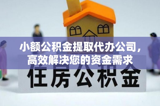 全国小额公积金提取代办公司，高效解决您的资金需求