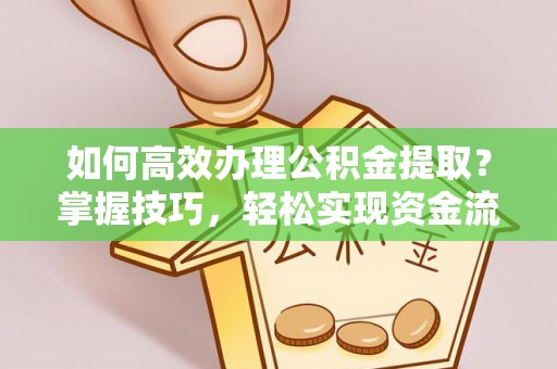 全国如何高效办理公积金提取？掌握技巧，轻松实现资金流动
