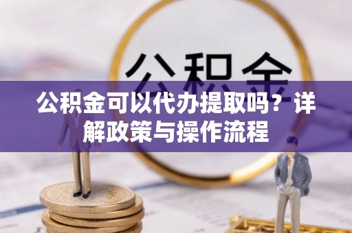 全国公积金可以代办提取吗？详解政策与操作流程